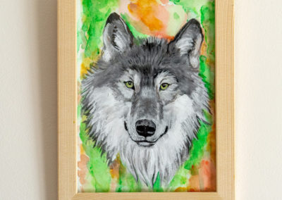 Obraz akrylowy „Wilk”